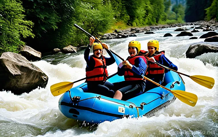 래프팅 안전 수칙 - **Prompt 1: Pre-Rafting Preparation & Gearing Up**
"A vibrant, high-energy scene at a river raft... 래프팅 안전 수칙 - **Prompt 1: Pre-Rafting Preparation & Gearing Up**
"A vibrant, high-energy scene at a river raft...